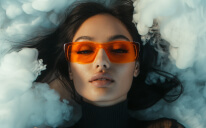 Creative portrait visual